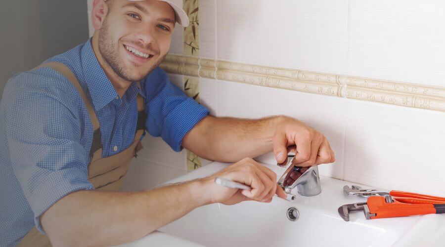 Faucet cartridge replacement in Strong, ME